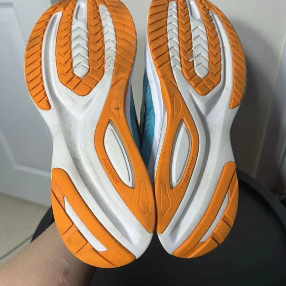 Saucony Men Guide 16 Blue Running Shoes Sneakers Size 10.5 Wide Jogger S20811-25 - Picture 7 of 10